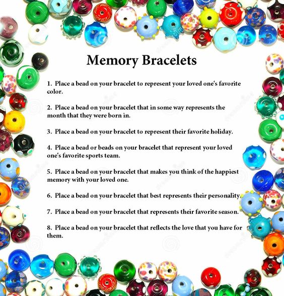 memory bracelets