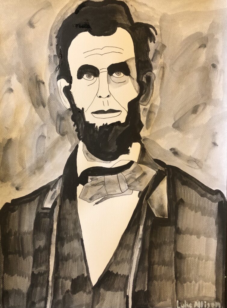 Lincoln by Artist Lucas Allison
